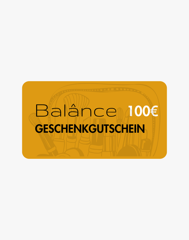 Geschenkgutschein Karte 100euro