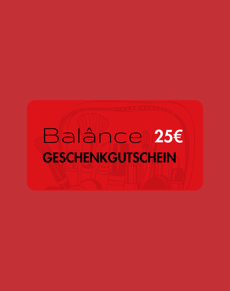 Geschenkgutschein Karte Farbe 25euro