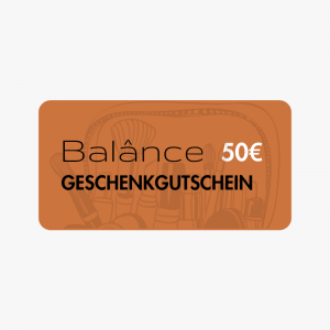 Geschenkgutschein Karte 50euro