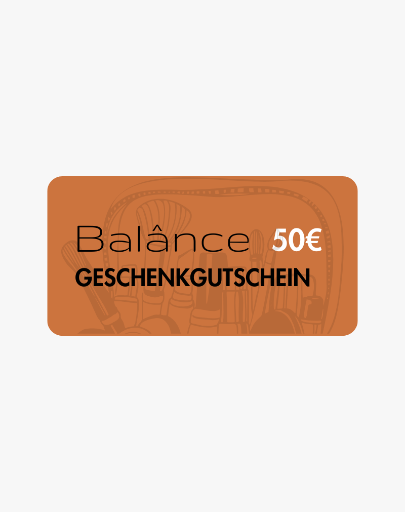 Geschenkgutschein Karte 50euro